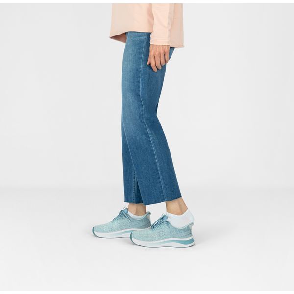 Orthofeet NIRA TX TURQUOISE-WIDE OF80022W 6 23.0cm ハンズフリーシューズ