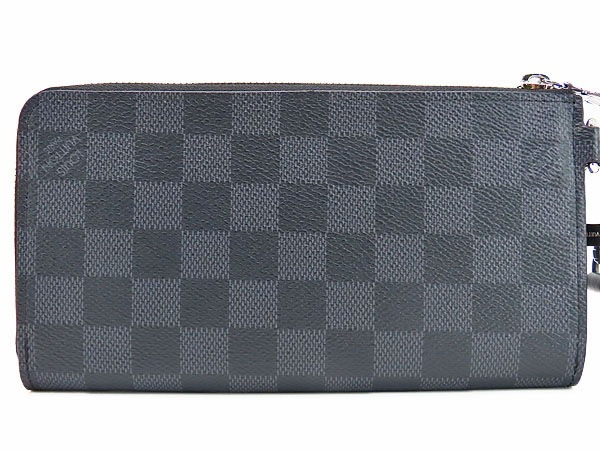 未使用ルイヴィトンダミエグラフィットジッピードラゴンヌL字ファスナー長財布ストラップ付クラッチバッグポーチN60379 未使用ルイヴィトンダミエグラフィットジッピードラゴンヌL字ファスナー長財布ストラップ付クラッチバッグポーチN60379
