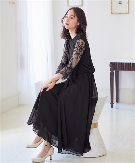 パーティドレス ワンピース レディース お呼ばれ よそいき 結婚式