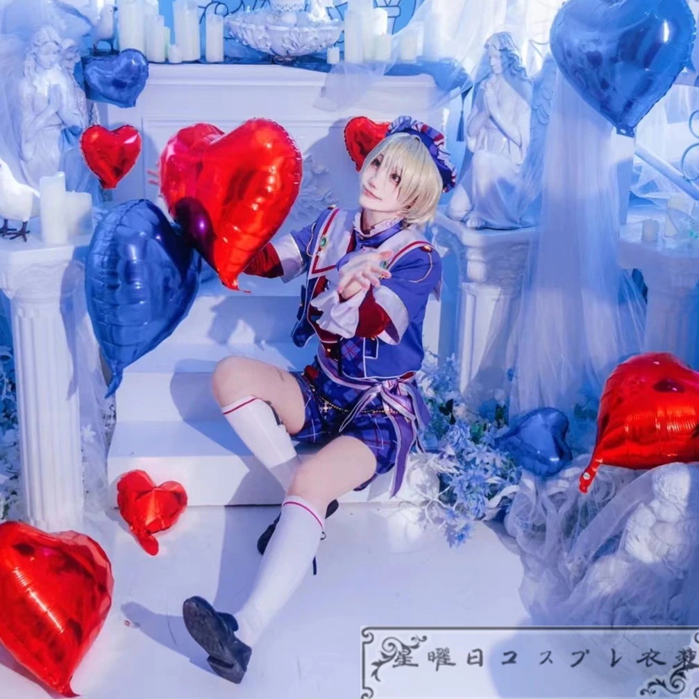 あんさんぶるスターズ 虹色開花ポートレート フィーチャースカウト 藍良編 白鳥藍良 コスプレ衣装 コスチューム ハロウィン 変装 仮装