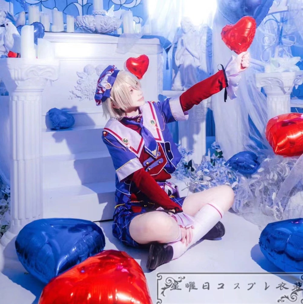 あんさんぶるスターズ 虹色開花ポートレート フィーチャースカウト 藍良編 白鳥藍良 コスプレ衣装 コスチューム ハロウィン 変装 仮装