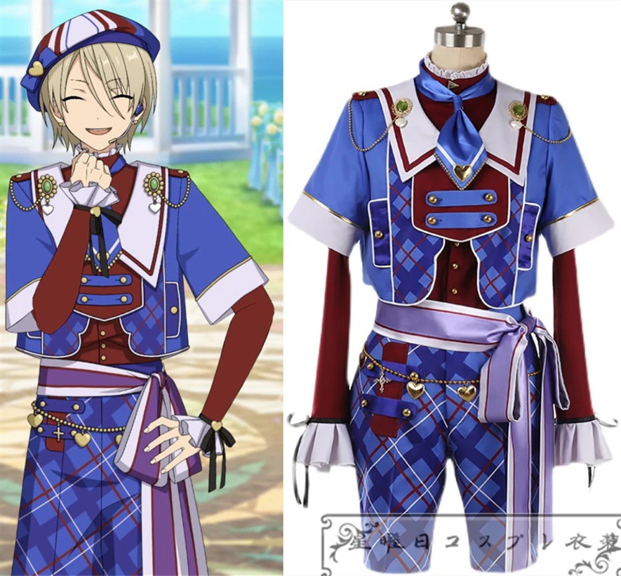 あんさんぶるスターズ 虹色開花ポートレート フィーチャースカウト 藍良編 白鳥藍良 コスプレ衣装 コスチューム ハロウィン 変装 仮装