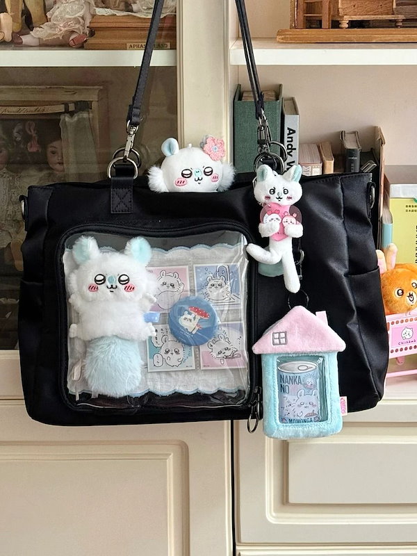 リルリンリン ショルダー ぬいぐるみ バッグ 2個セット リルリンリン