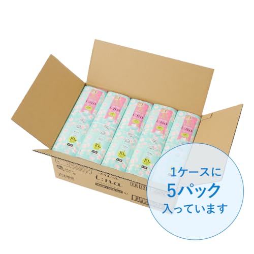 【Amazon.co.jp限定】エリエール パルプ材 ソフトパックティシュー i:na(イーナ) 150組×50パック【ハーフケース】