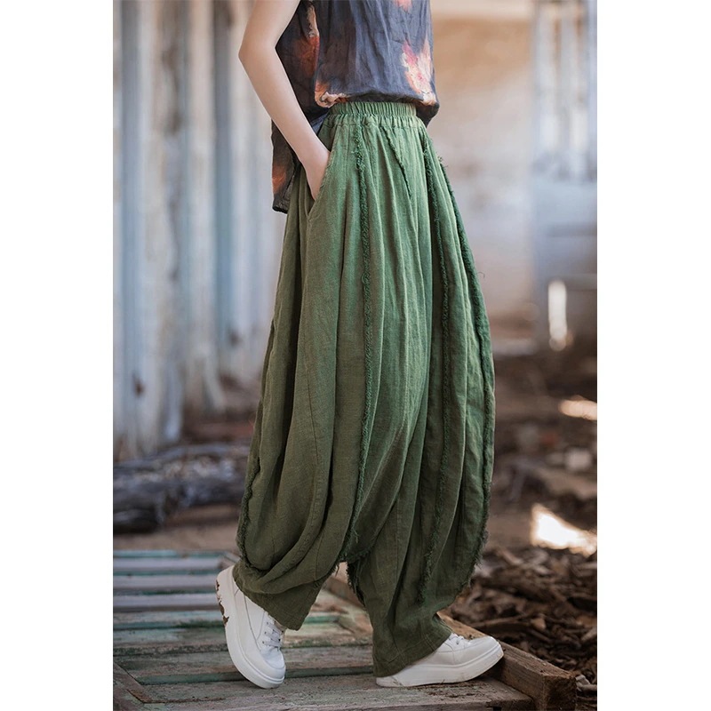 【急速出荷!】綿麻 リブ ワイド パンツ カジュアル ボトムス 綿麻 レディース おしゃれ 流行 可愛い カジュアル シンプル 着回し 大人可愛い 楽ちん ズボン ウエストゴム ロング 10分丈 【急速出荷!】綿麻 リブ ワイド パンツ カジュアル ボトムス 綿麻 レディース おしゃれ 流行 可愛い カジュアル シンプル 着回し 大人可愛い 楽ちん ズボン ウエストゴム ロング 10分丈