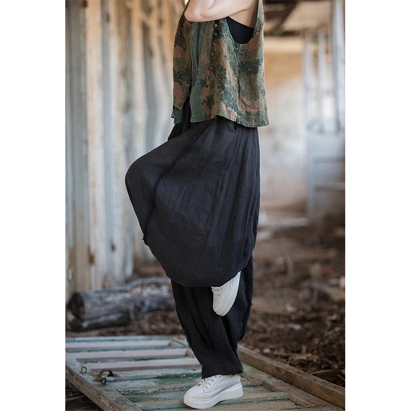 【急速出荷!】綿麻 リブ ワイド パンツ カジュアル ボトムス 綿麻 レディース おしゃれ 流行 可愛い カジュアル シンプル 着回し 大人可愛い 楽ちん ズボン ウエストゴム ロング 10分丈 【急速出荷!】綿麻 リブ ワイド パンツ カジュアル ボトムス 綿麻 レディース おしゃれ 流行 可愛い カジュアル シンプル 着回し 大人可愛い 楽ちん ズボン ウエストゴム ロング 10分丈