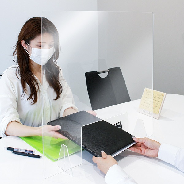 パーテーション アクリルパーテーション 透明 2枚入 窓付きタイプ 幅60高さ60cm 8050-006 窓付タイプ 自立式 クリア アクリル パネル クリアパネル 窓付 日本製 パーテーション アクリルパーテーション 透明 2枚入 窓付きタイプ 幅60高さ60cm 8050-006 窓付タイプ 自立式 クリア アクリル パネル クリアパネル 窓付 日本製