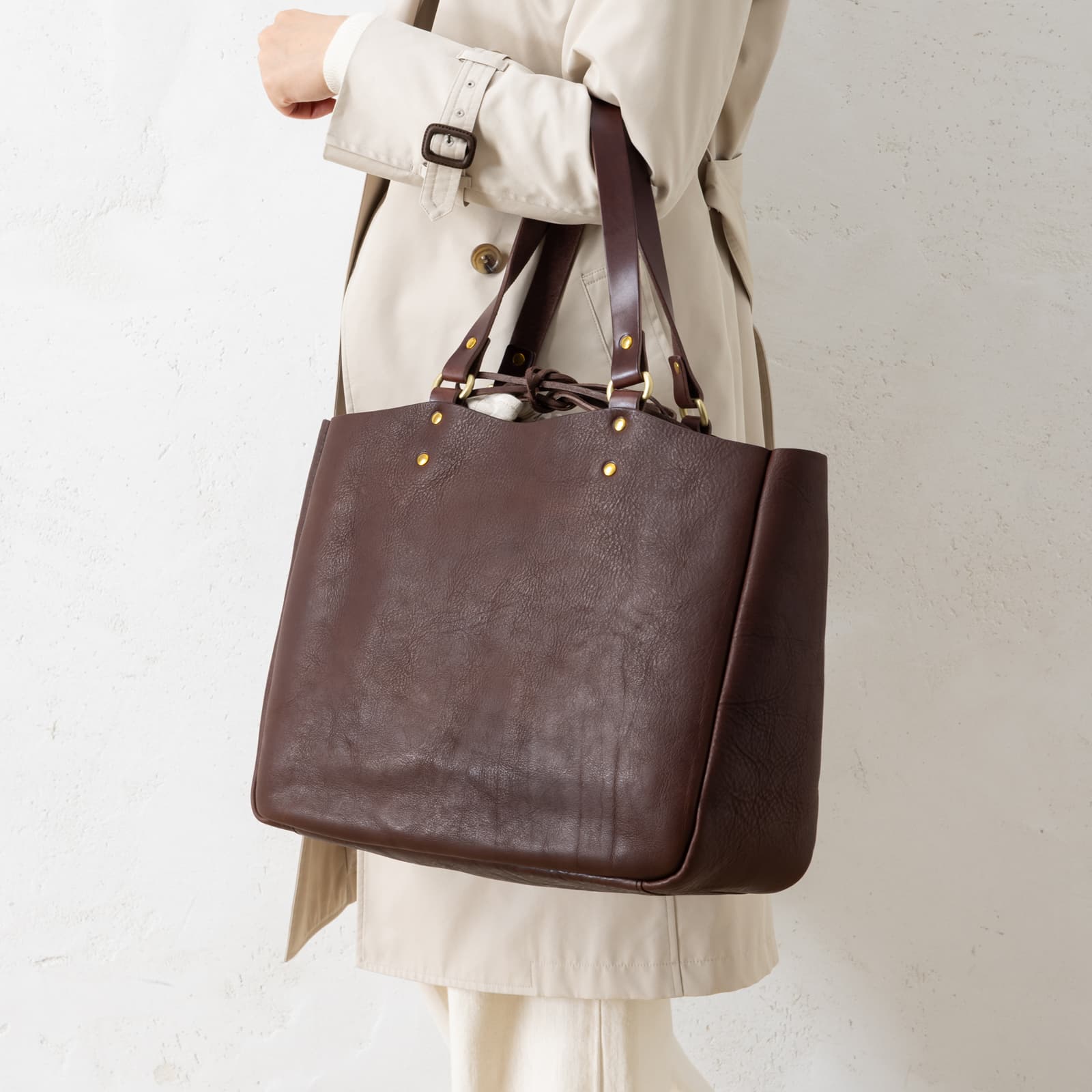 バッグ トートバッグ TOTEBAG WIDTH TYPE BONO メンズ レディース レザー 本革 牛革 通勤 通学 仕事 旅行 実用的 軽量 大容量 大きめ 肩掛け プレゼント ギフト 日本製