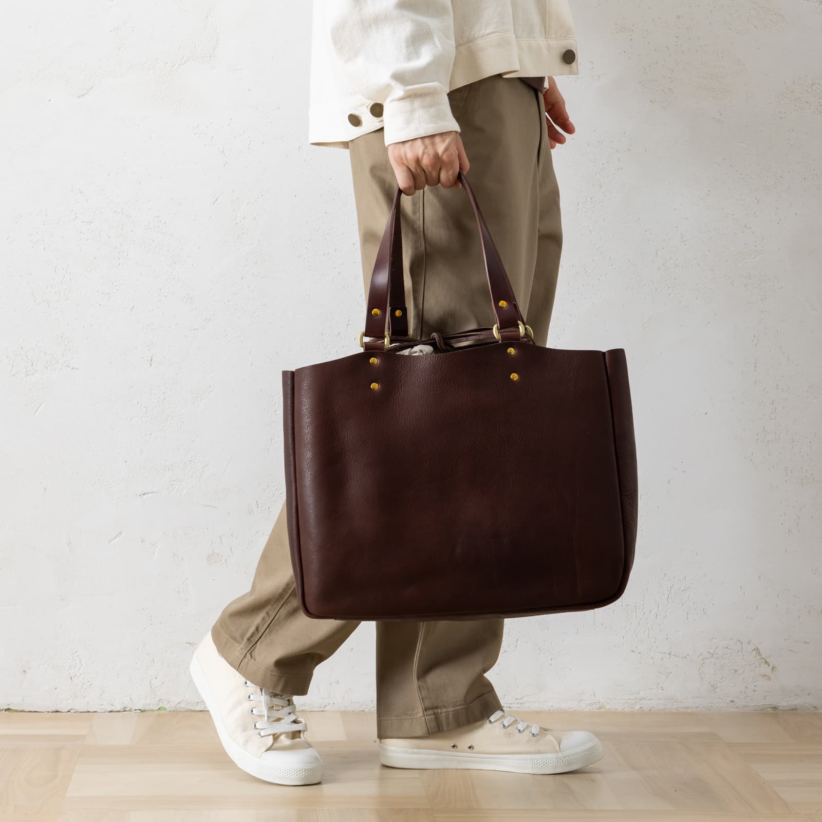 バッグ トートバッグ TOTEBAG WIDTH TYPE BONO メンズ レディース レザー 本革 牛革 通勤 通学 仕事 旅行 実用的 軽量 大容量 大きめ 肩掛け プレゼント ギフト 日本製
