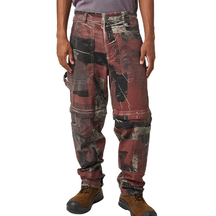 ジョグジーンズ デタッチャブルパンツ メンズ D-MULTY-SP2-NE グラフィックペイント加工 2way die-m-p-e8-907 ジョグジーンズ デタッチャブルパンツ メンズ D-MULTY-SP2-NE グラフィックペイント加工 2way die-m-p-e8-907