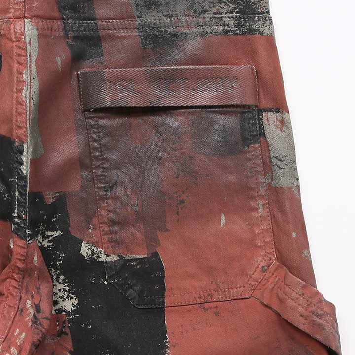 ジョグジーンズ デタッチャブルパンツ メンズ D-MULTY-SP2-NE グラフィックペイント加工 2way die-m-p-e8-907 ジョグジーンズ デタッチャブルパンツ メンズ D-MULTY-SP2-NE グラフィックペイント加工 2way die-m-p-e8-907