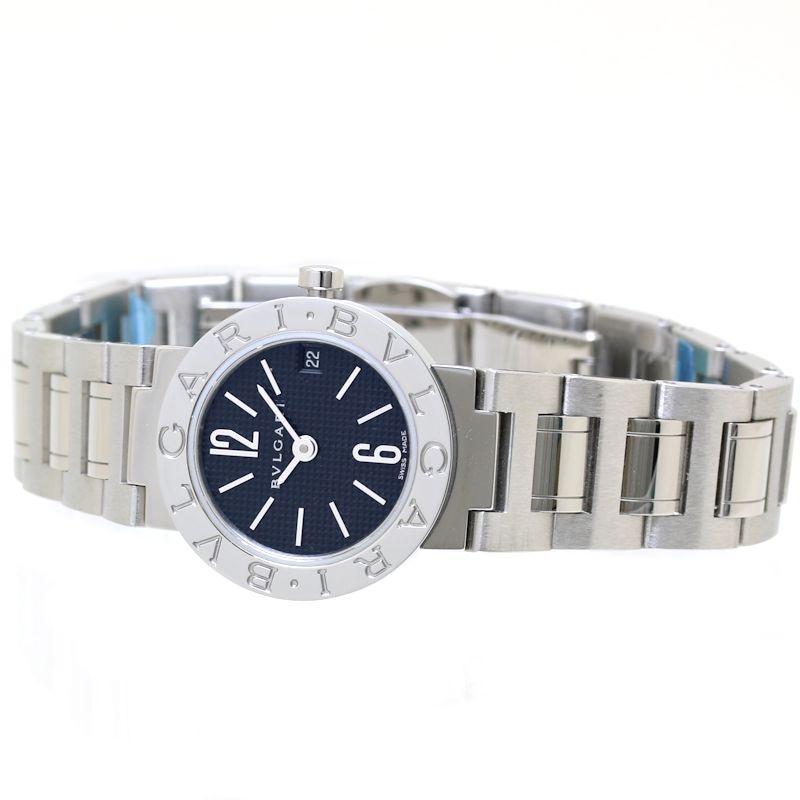 ブルガリブルガリ BB23BSSD/N BB23SS【磨き済】ステンレススチール レディース /39638【中古】【腕時計】