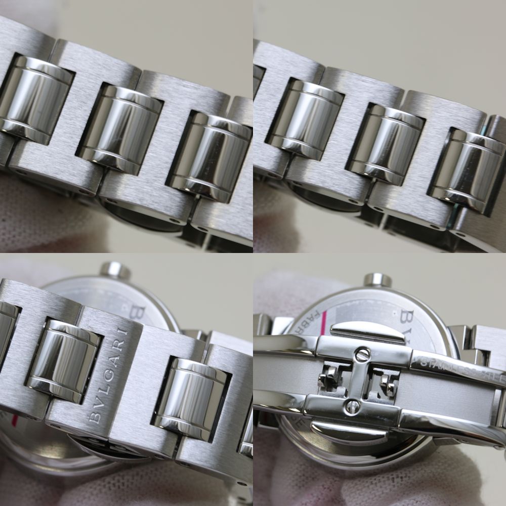 ブルガリブルガリ BB23BSSD/N BB23SS【磨き済】ステンレススチール レディース /39638【中古】【腕時計】