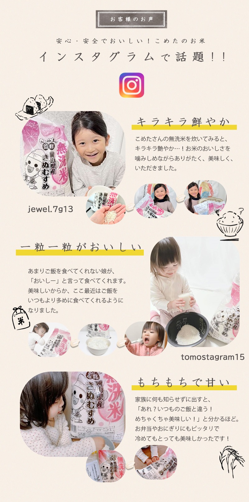 令和6年 岡山県産 にこまる 無洗米 10kg (5kg2個) お米 白米 こめた監修 お一人様1点限り