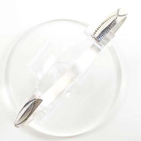 TAHE シルバー バングル 総重量約8.8g 約16.5cm ジュエリー 中古