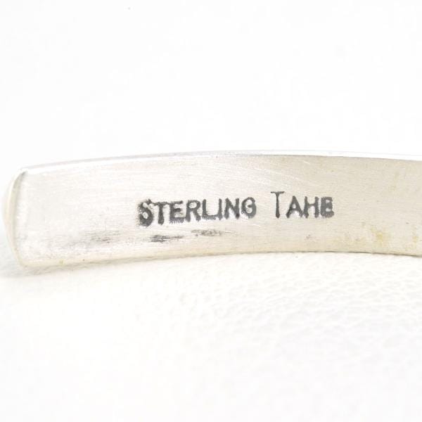 TAHE シルバー バングル 総重量約8.8g 約16.5cm ジュエリー 中古