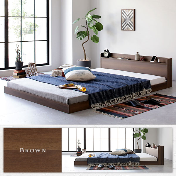 ds-2317648 すのこ 木製 ... : 寝具・ベッド・マットレス : ベッド 低床 ロータイプ 正規店新作