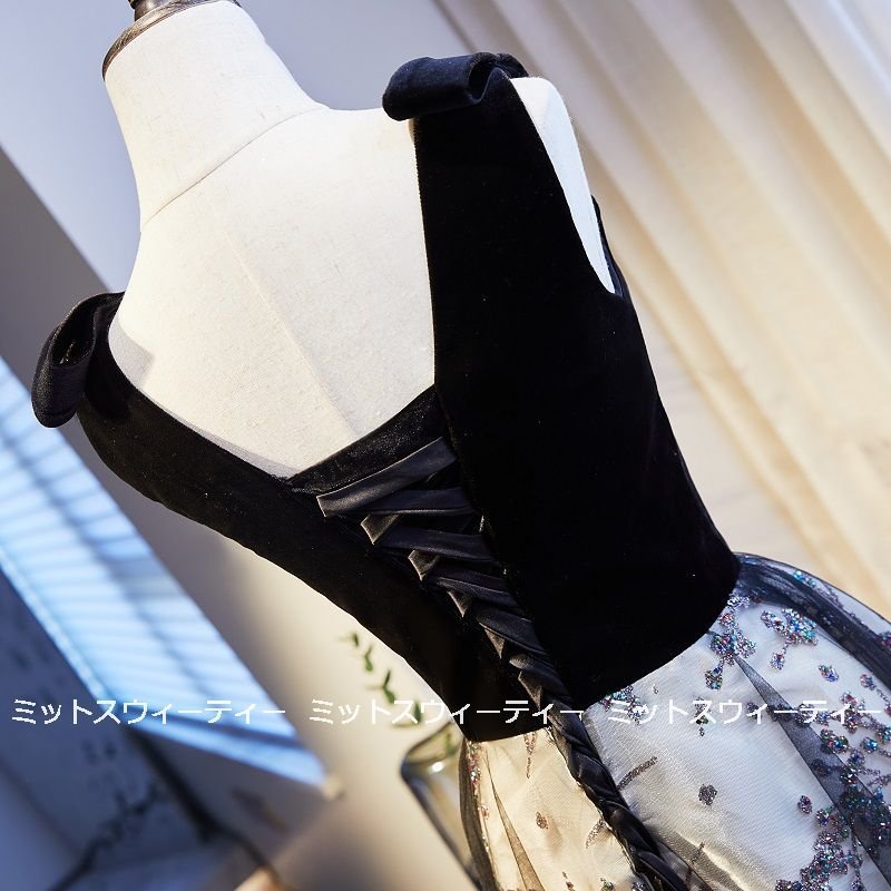 カラードレス ロングドレス アシンメトリー 演奏会用ドレス Aライン 発表会 パーティドレス チュー カラードレス ロングドレス アシンメトリー 演奏会用ドレス Aライン 発表会 パーティドレス チュー