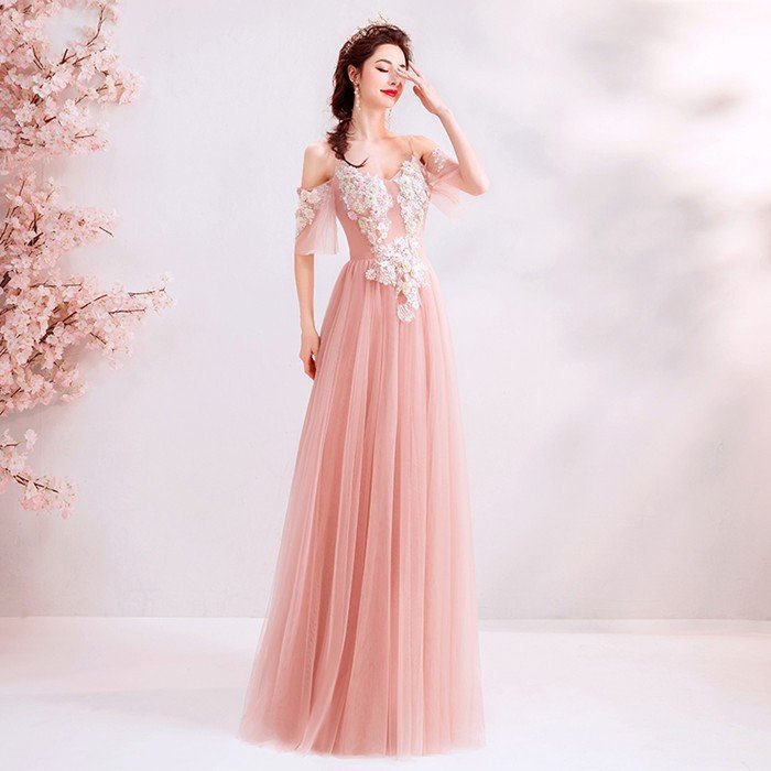 ロングドレス カラードレス パーティードレス 発表会 大きいサイズ 結婚式 ワンピース 二次会 ドレ