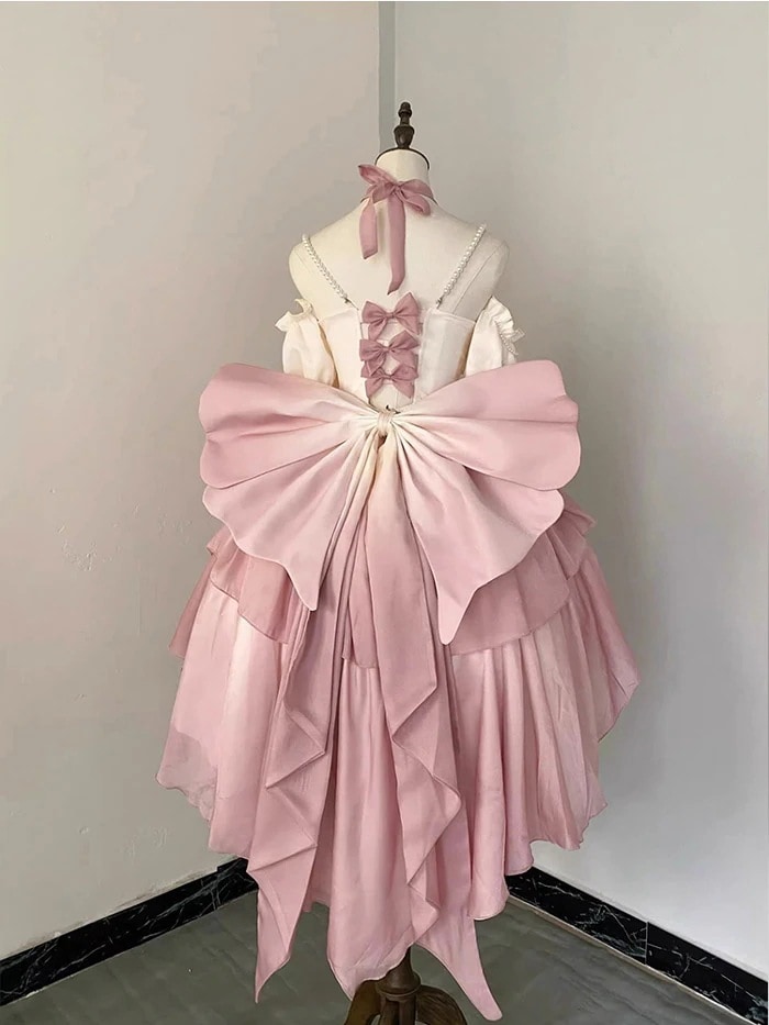 ワンピース 可愛い プリンセスドレス お姫様 グラデーションピンク ロリータ服 リボン 可愛い アイドル衣装 コスム コスプレ衣装 文化祭 学園祭 かわいい 萌え ワンピース 可愛い プリンセスドレス お姫様 グラデーションピンク ロリータ服 リボン 可愛い アイドル衣装 コスム コスプレ衣装 文化祭 学園祭 かわいい 萌え