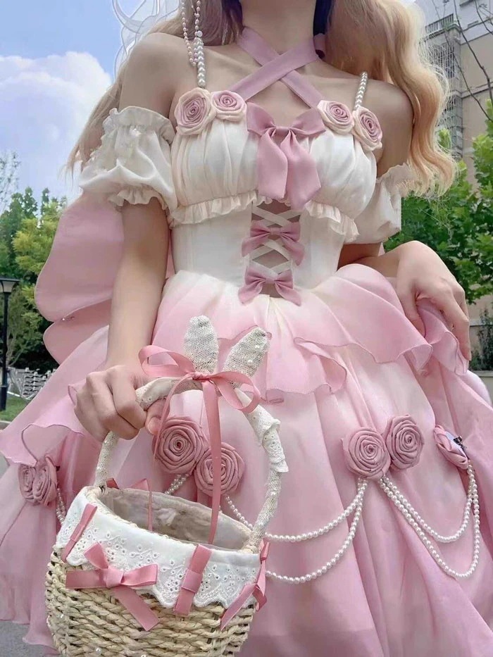 ワンピース 可愛い プリンセスドレス お姫様 グラデーションピンク ロリータ服 リボン 可愛い アイドル衣装 コスム コスプレ衣装 文化祭 学園祭 かわいい 萌え ワンピース 可愛い プリンセスドレス お姫様 グラデーションピンク ロリータ服 リボン 可愛い アイドル衣装 コスム コスプレ衣装 文化祭 学園祭 かわいい 萌え