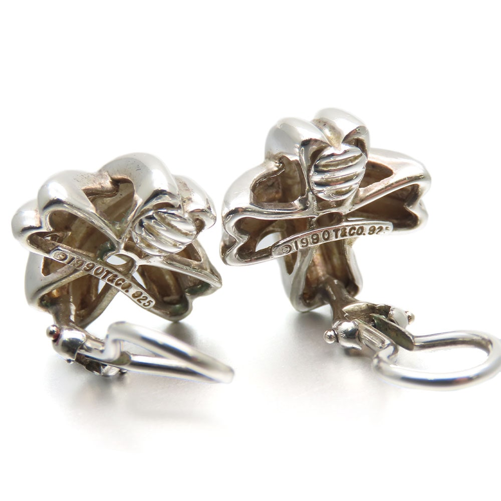 中古 イヤリング シグネチャー シルバー925 約7.8g シルバー アクセサリー クロス かわいい レディース 女性