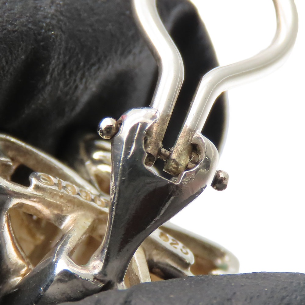 中古 イヤリング シグネチャー シルバー925 約7.8g シルバー アクセサリー クロス かわいい レディース 女性