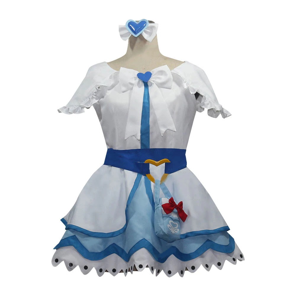 ふたりはプリキュア MaxHeart キュアホワイト きゅあほわいと 雪城ほのか ゆきしろほのか コスプレ衣装 コスチューム ハロウィン 仮装
