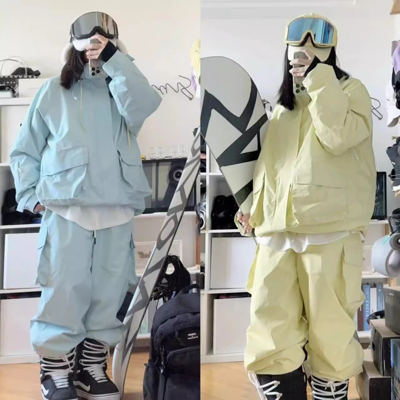 スノーボードウェア 2024 2025 上下セット メンズ レディース ジャケット アウター パンツ ズボン ゆったり スウェット セットアップ 韓国風 防水スノーウェア スキーウェア スノボウェア スノーボードウェア 2024 2025 上下セット メンズ レディース ジャケット アウター パンツ ズボン ゆったり スウェット セットアップ 韓国風 防水スノーウェア スキーウェア スノボウェア