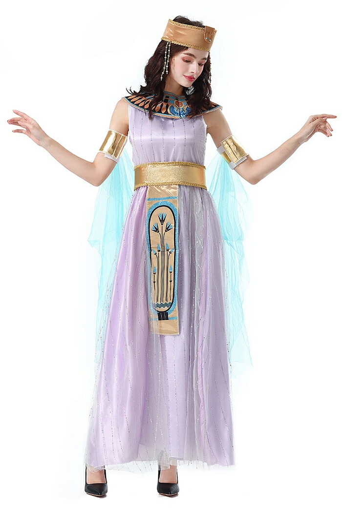 ハロウィン コスプレ 衣装 コスチューム エジプト 古代 クレオパトラ 女王 プリンセス 5点セット ロングドレス 民族衣装 レディース 仮装 変装 パーティー イベント 余興 出し物 撮 ハロウィン コスプレ 衣装 コスチューム エジプト 古代 クレオパトラ 女王 プリンセス 5点セット ロングドレス 民族衣装 レディース 仮装 変装 パーティー イベント 余興 出し物 撮