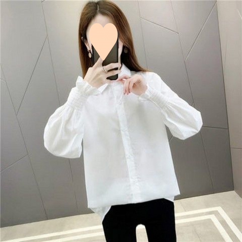 【1つ買うと10つ無料】スタイルのシャツ女性のシャツ多才な女性用服2025年春の秋のジャケット感 【1つ買うと10つ無料】スタイルのシャツ女性のシャツ多才な女性用服2025年春の秋のジャケット感