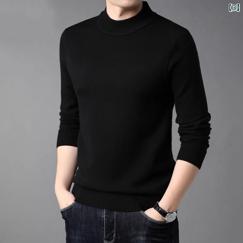 セーター メンズ ニット トップス 冬 暖かい ファッション 冬 ハーフ タートルネック ウール 厚手 暖かい 快適 ベース セーター メンズ ニット トップス 冬 暖かい ファッション 冬 ハーフ タートルネック ウール 厚手 暖かい 快適 ベース
