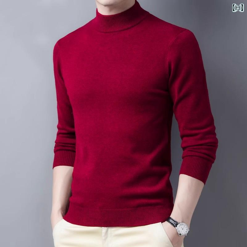 セーター メンズ ニット トップス 冬 暖かい ファッション 冬 ハーフ タートルネック ウール 厚手 暖かい 快適 ベース セーター メンズ ニット トップス 冬 暖かい ファッション 冬 ハーフ タートルネック ウール 厚手 暖かい 快適 ベース
