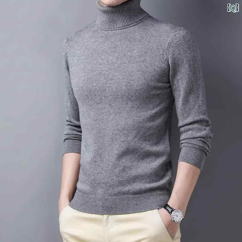 セーター メンズ ニット トップス 冬 暖かい ファッション 冬 ハーフ タートルネック ウール 厚手 暖かい 快適 ベース セーター メンズ ニット トップス 冬 暖かい ファッション 冬 ハーフ タートルネック ウール 厚手 暖かい 快適 ベース