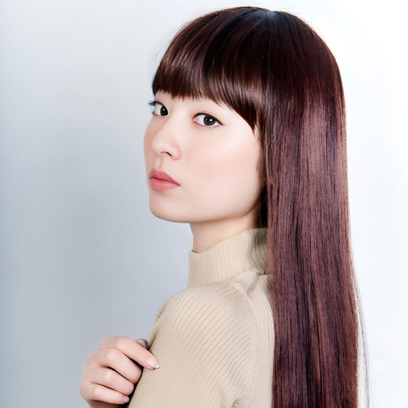【芸能人・モデル愛用】自然な仕上がり！ナチュラルストレートヘア フルウィッグ_12
