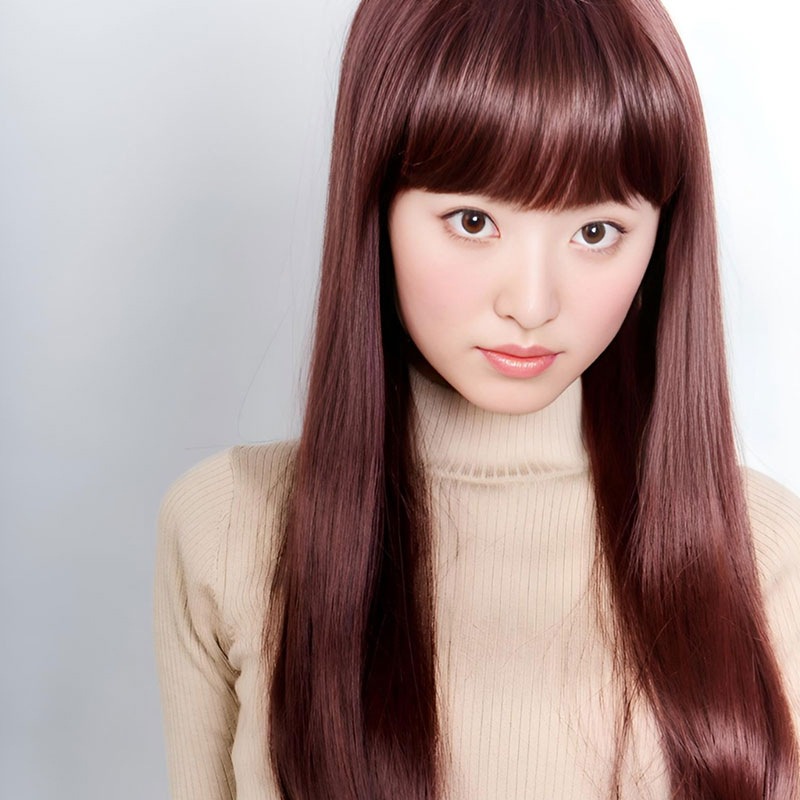 【芸能人・モデル愛用】自然な仕上がり！ナチュラルストレートヘア フルウィッグ_21