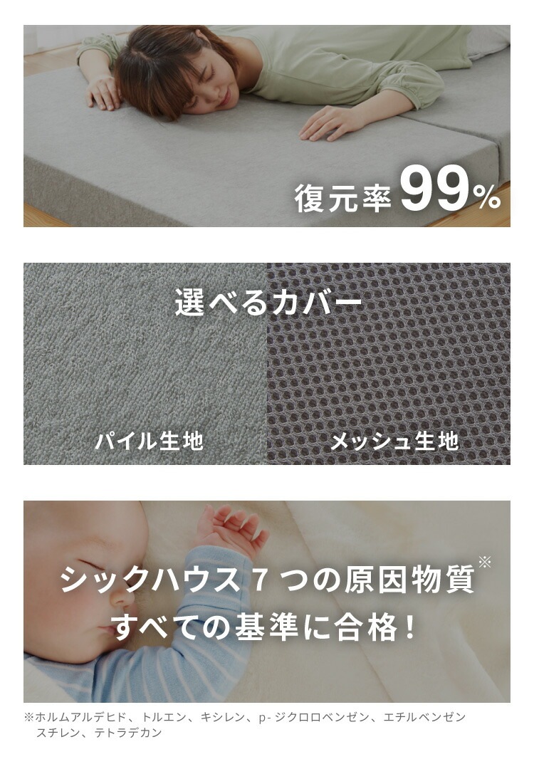 高反発 マットレスセミシングル 三つ折り 洗える カバー 厚さ10cm 190N 高密度 ウレタン エコテックス認証 マット 折りたたみ 腰痛 3つ折り コンパクト 硬め 敷き布団 ベッド 寝具 高反発 マットレスセミシングル 三つ折り 洗える カバー 厚さ10cm 190N 高密度 ウレタン エコテックス認証 マット 折りたたみ 腰痛 3つ折り コンパクト 硬め 敷き布団 ベッド 寝具