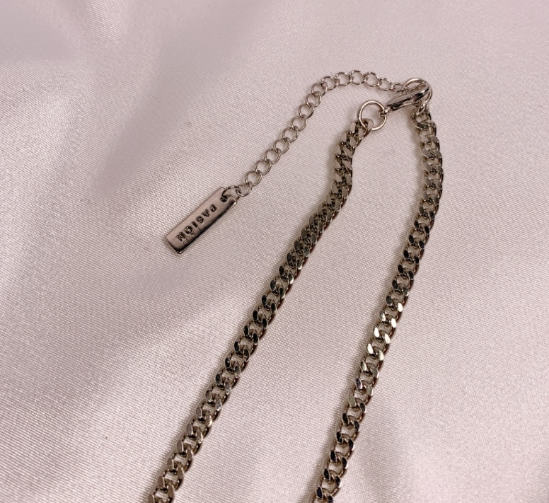 PASION Rock Half Chain Layered Necklace ITZY 着用 ネックレス