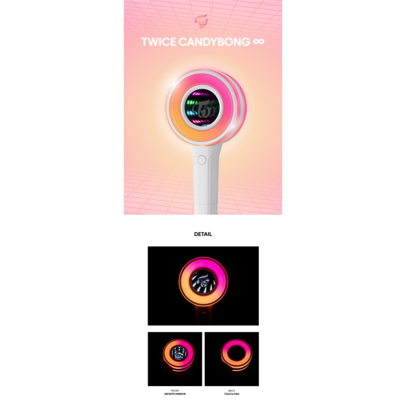 公式】 TWICE ペンライト Official Light Stick CANDYBONG KPOP