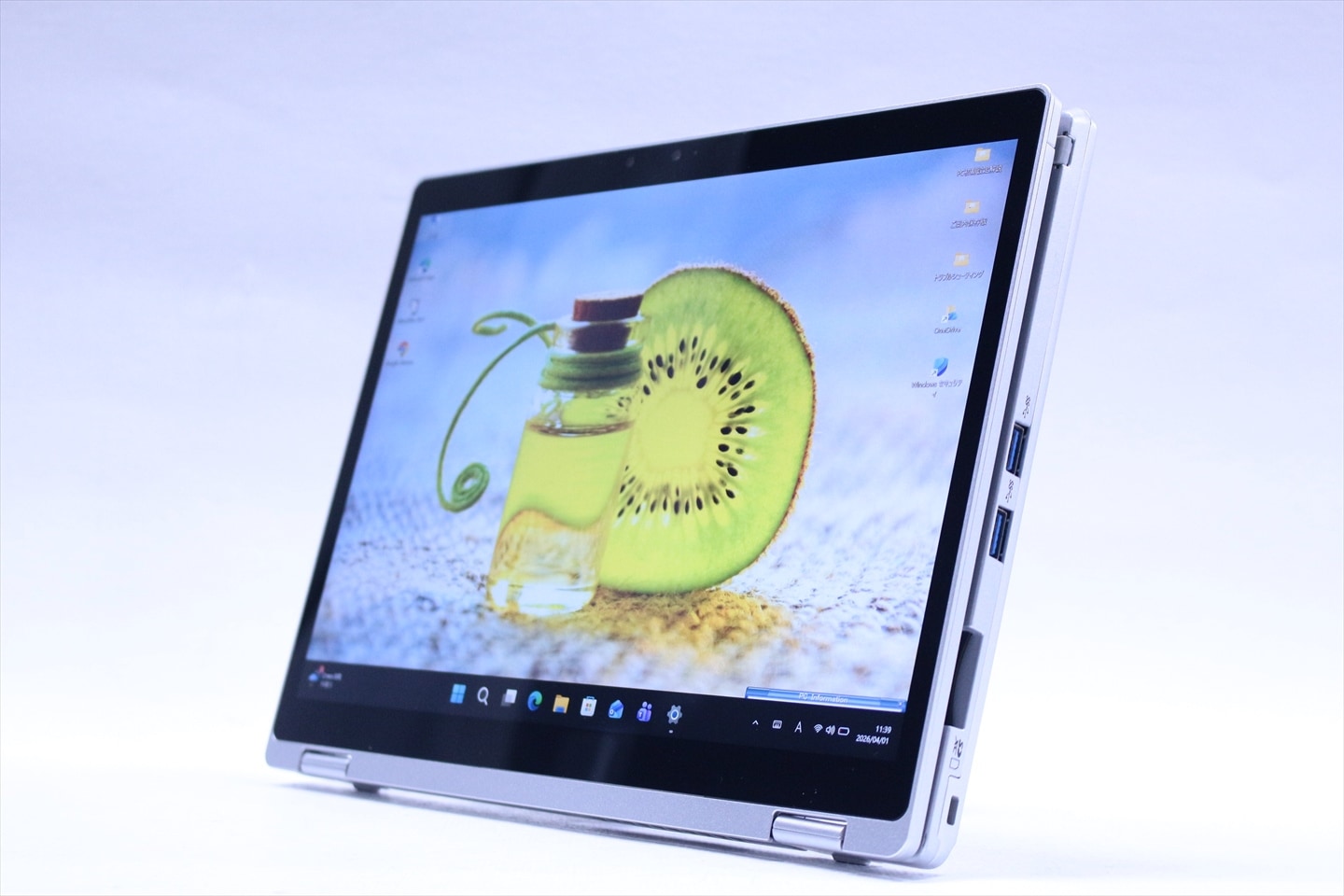 即配 WQXGA+液晶2in1パワフルモデル Lets note CF-QV9TFLVS LTE i7-10810U 16GB 512GB 12.0タッチ Wi-Fi6 リカバリ BAA評価_1