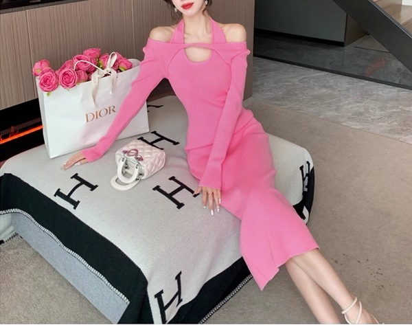 4色展開レディース ワンピース ニット プルオーバー ドレス ニットワンピ タイトスカート ニットスカート ペンシルスカート ロングスカート ロング 長袖 Uネック 襟なし タイト ハイウエスト 4色展開レディース ワンピース ニット プルオーバー ドレス ニットワンピ タイトスカート ニットスカート ペンシルスカート ロングスカート ロング 長袖 Uネック 襟なし タイト ハイウエスト