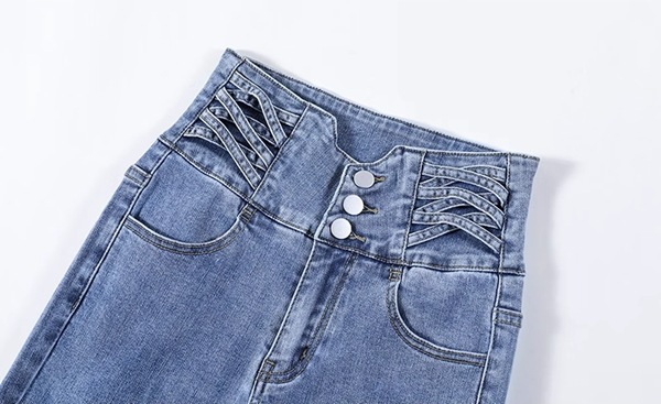 全４色 ペンシルパンツ ハイウエストジーンズ 痩身タイトフィット お腹引き締め ヒップアップ 弾性 ストレッチ レディース パンツ ボトムス ジーンズ タイト スリム 細身 スキニー ウエストマーク