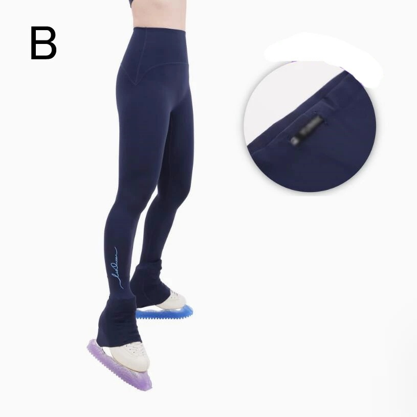 数量限定品フィギュア スケート パンツ トレーニング 練習着 子供 女子 大人 レディース フィギュアスケート 練習衣装 アイスパンツ 練習ロングパンツ 女性 タイツ レギンス 高弾性 優しい スケー