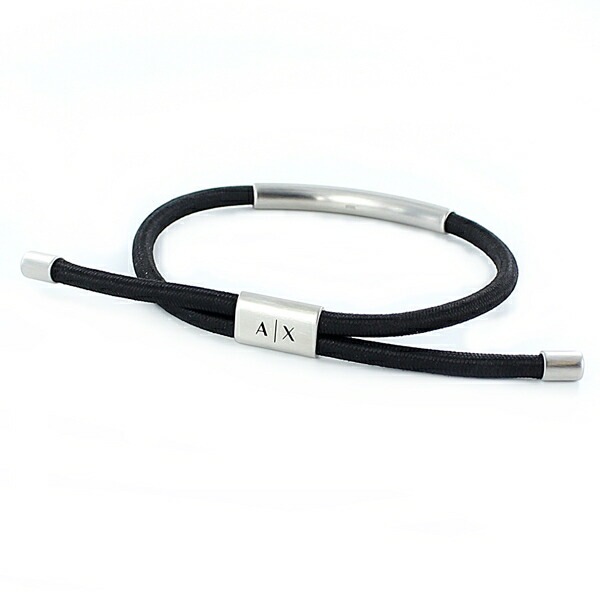 アルマーニエクスチェンジ メンズ ブレスレット アクセサリー ブラック シルバー 男性 ブランド アクセ AXG0041040 ブランド 誕生日プレゼント ポイント消化 アルマーニエクスチェンジ メンズ ブレスレット アクセサリー ブラック シルバー 男性 ブランド アクセ AXG0041040 ブランド 誕生日プレゼント ポイント消化
