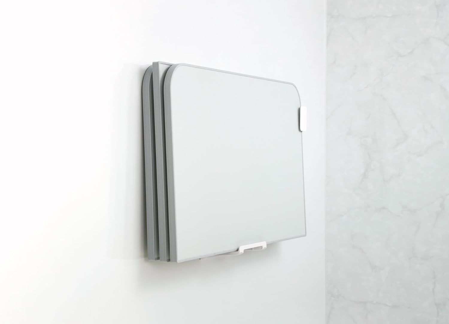 エッジ防カビ加工 軽量組合せ式風呂ふた A-かるふた(3枚割) W16 ライトグレー(リバーシブル) 78×158cm エッジ防カビ加工 軽量組合せ式風呂ふた A-かるふた(3枚割) W16 ライトグレー(リバーシブル) 78×158cm