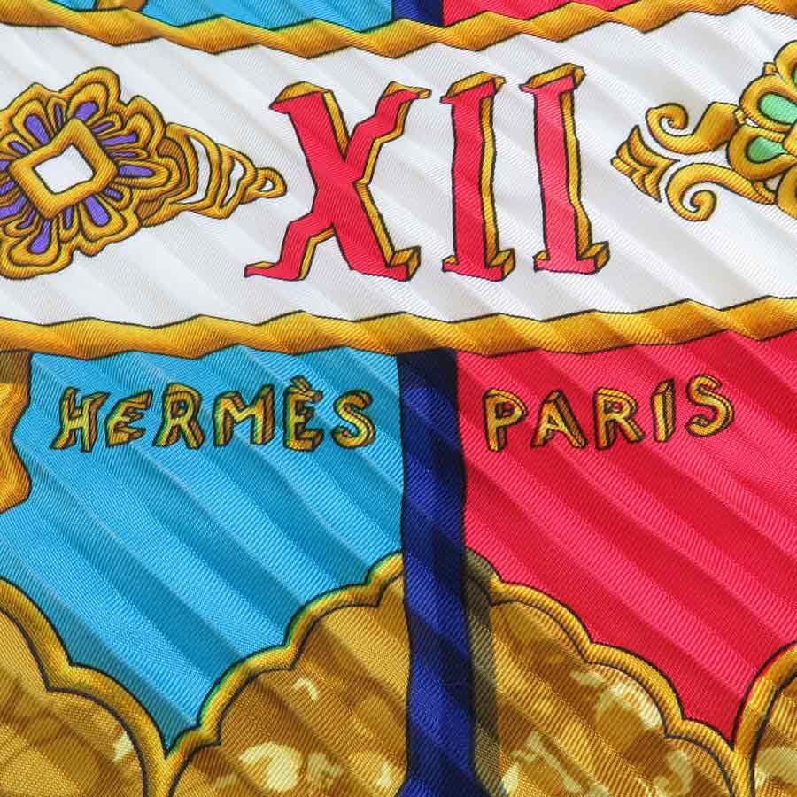 エルメス HERMES スカーフ プリーツスカーフ CARPE DIEM シルク マルチカラー レディース e60701a エルメス HERMES スカーフ プリーツスカーフ CARPE DIEM シルク マルチカラー レディース e60701a