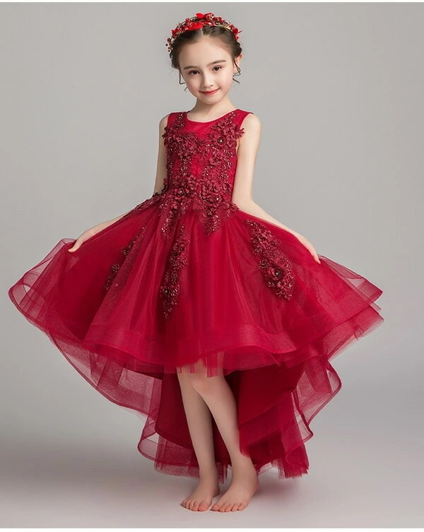 ピアノ発表会 ドレス 中学生 ワンピース ジュニアドレス 七五三 キッズドレス フラワーガール ベールガール リングガール キッズ ドレス フィッシュテール ラウンド ノースリーブ お姫様 上品 エレ ピアノ発表会 ドレス 中学生 ワンピース ジュニアドレス 七五三 キッズドレス フラワーガール ベールガール リングガール キッズ ドレス フィッシュテール ラウンド ノースリーブ お姫様 上品 エレ