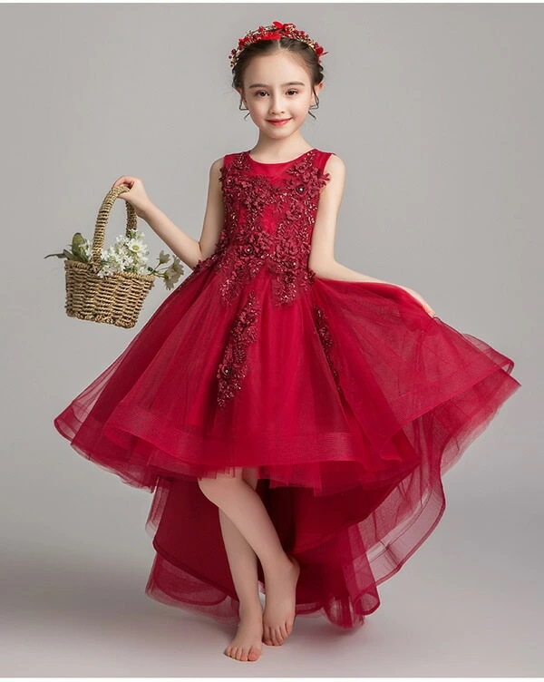 ピアノ発表会 ドレス 中学生 ワンピース ジュニアドレス 七五三 キッズドレス フラワーガール ベールガール リングガール キッズ ドレス フィッシュテール ラウンド ノースリーブ お姫様 上品 エレ ピアノ発表会 ドレス 中学生 ワンピース ジュニアドレス 七五三 キッズドレス フラワーガール ベールガール リングガール キッズ ドレス フィッシュテール ラウンド ノースリーブ お姫様 上品 エレ
