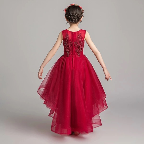 ピアノ発表会 ドレス 中学生 ワンピース ジュニアドレス 七五三 キッズドレス フラワーガール ベールガール リングガール キッズ ドレス フィッシュテール ラウンド ノースリーブ お姫様 上品 エレ ピアノ発表会 ドレス 中学生 ワンピース ジュニアドレス 七五三 キッズドレス フラワーガール ベールガール リングガール キッズ ドレス フィッシュテール ラウンド ノースリーブ お姫様 上品 エレ