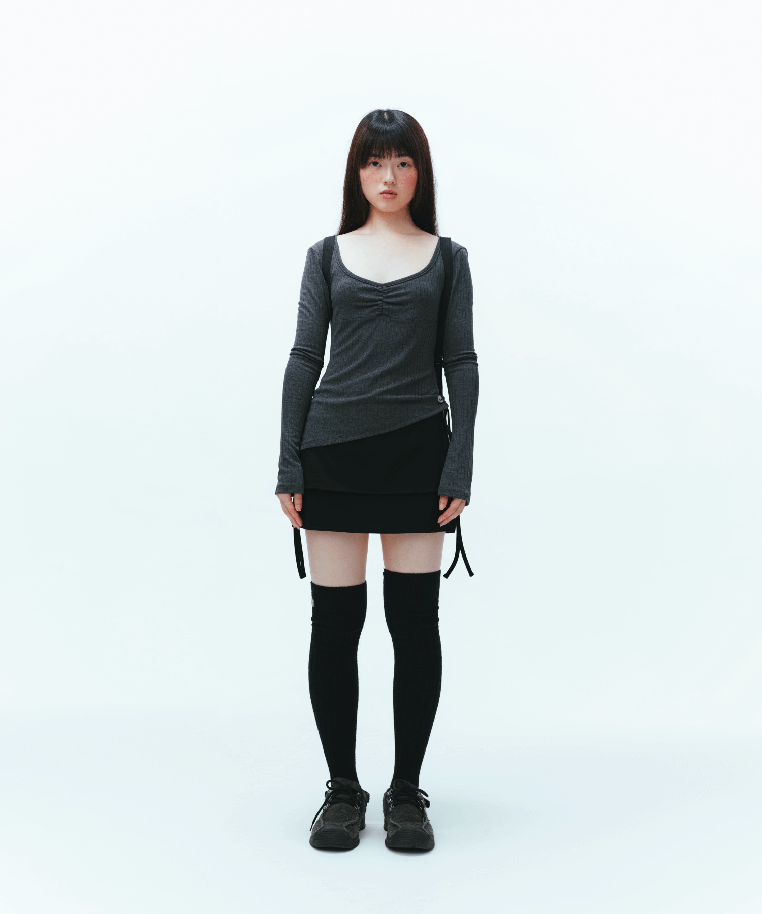 セット】COYSEIO BACKPACK PURPLE GREY リュックの通販 by .｜ラクマ